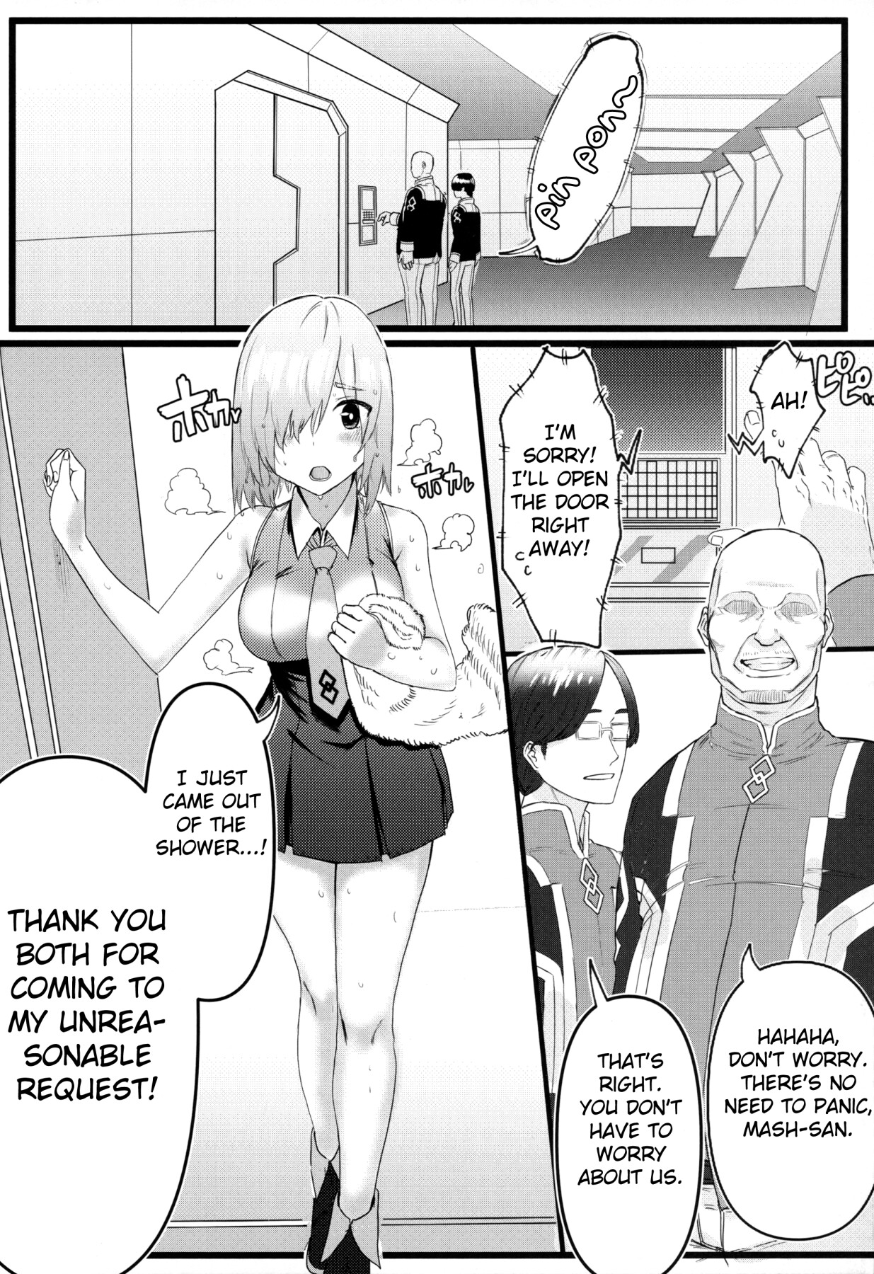 Hentai Manga Comic-Mash Does NTR with Her Seniors!-Read-7